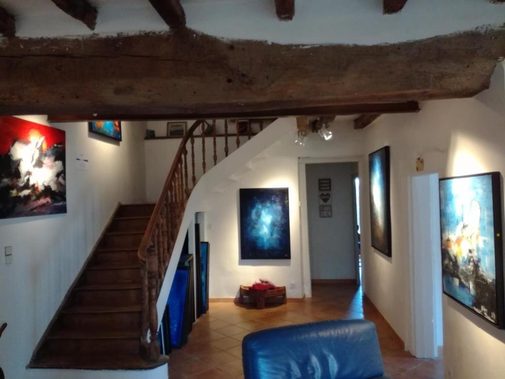 Galerie D'Art D'Une Ancienne Mairie De 1783 Espelette Zewnętrze zdjęcie